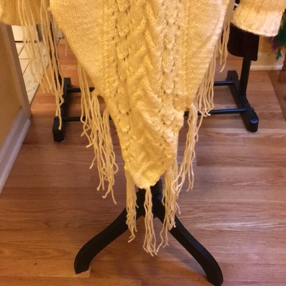 Source Unknown ♦️ Cable Turtleneck | Chunky/Bulky  Cowl-Turtleneck | Sz S - Picture 3 of 11